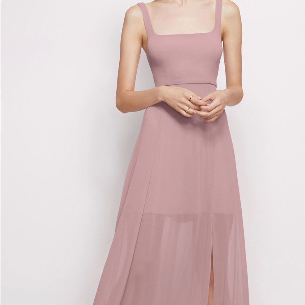 Watters Aubrey Bridesmaid Dress - Morganite - Size 2
